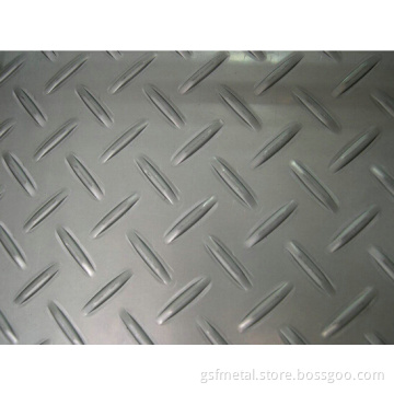 2b / No. 1 Stainless Steel Chequered Plate for Bridges